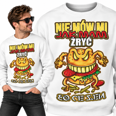 BLUZA ŚMIESZNA NIE MÓW MI 2
